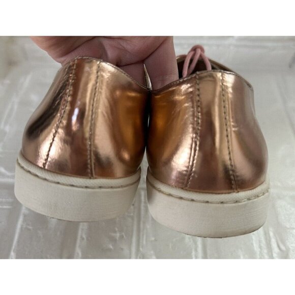 Swear Shoes Womens EU 39 US‎ 8.5 Rose Gold Pointed Toe Metallic Loafer Donna2 - Picture 12 of 16